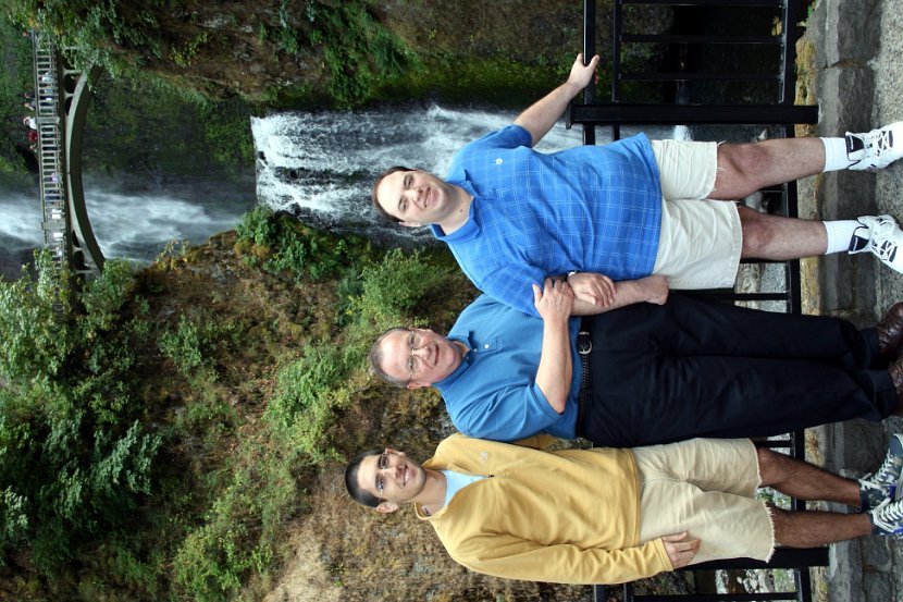 Jeremy Dad Jacob Multnomah Falls